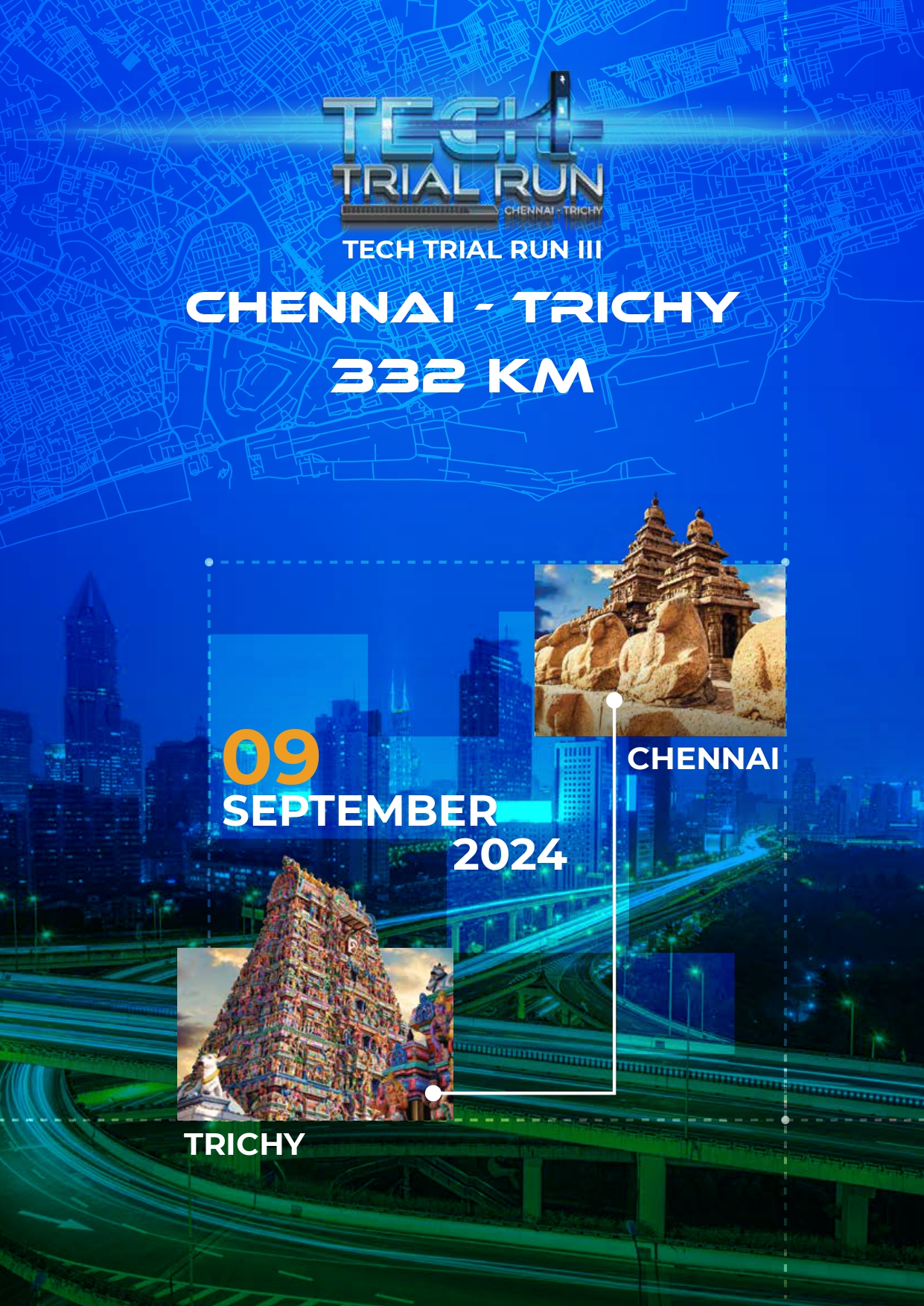Chennai–Trichy Trial Run (332 KM)